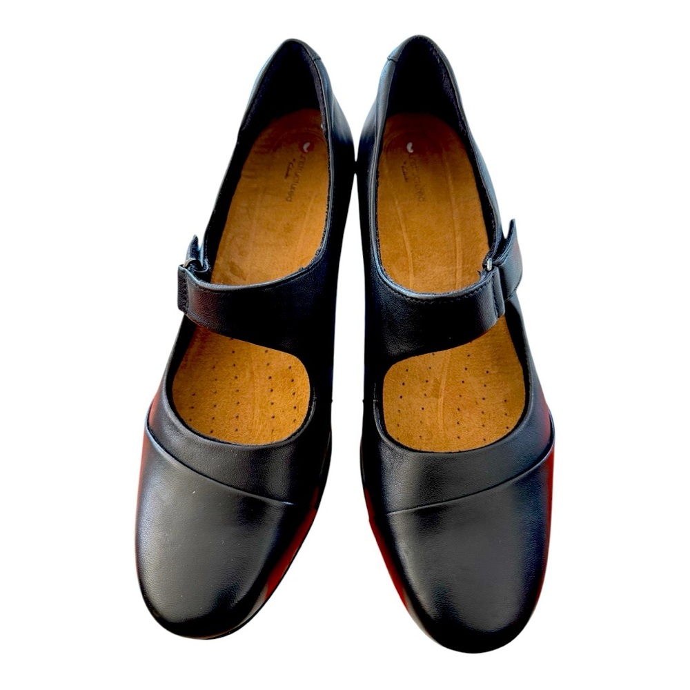 Clarke Black Mary Jane Pumps